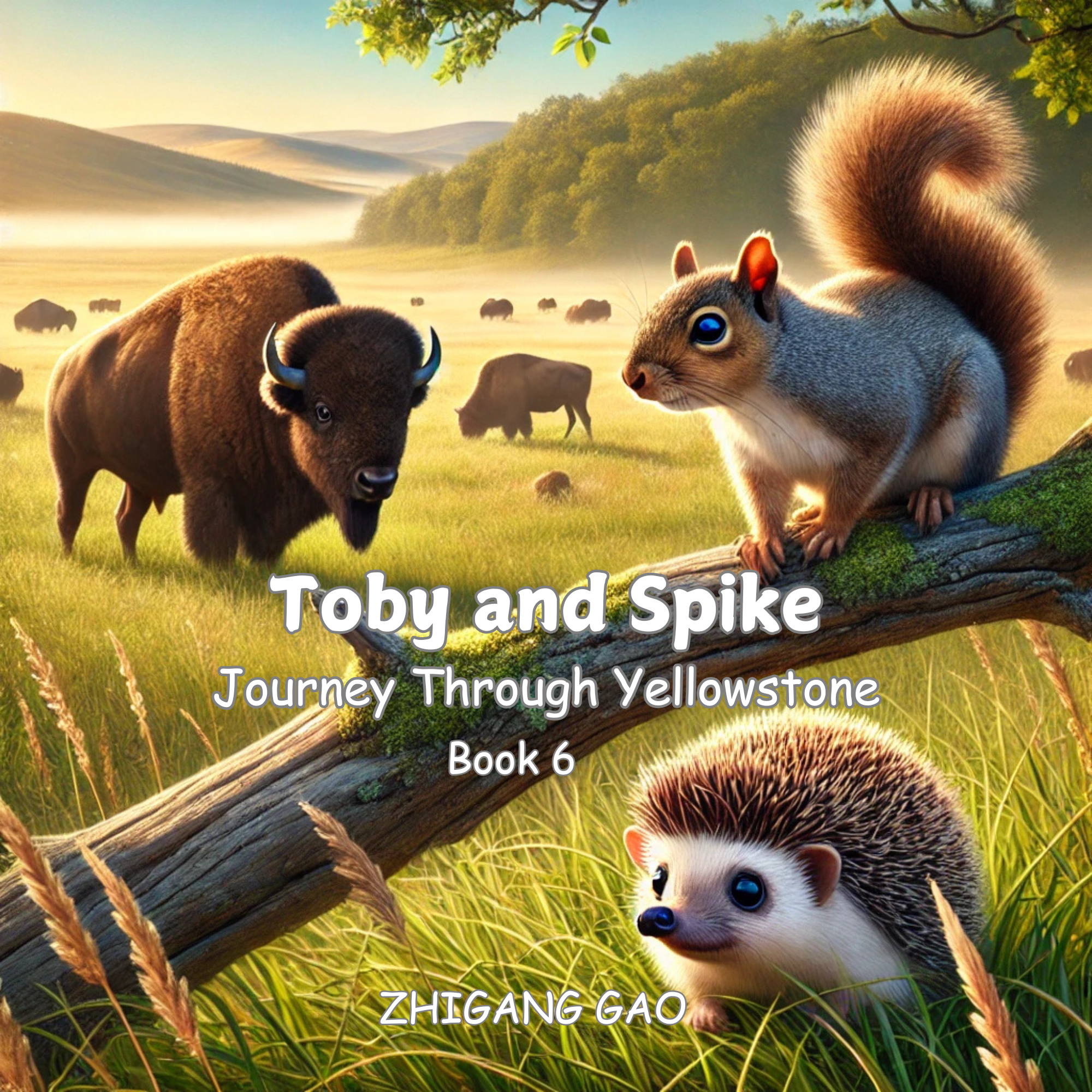 Toby and Spike: Journey Through Yellowstone (Book 6)